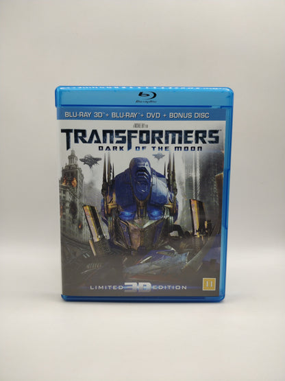 Transformers: Kuun pimeä puoli (3D + 2D Blu-ray) / Transformers: Dark of the Moon 3D (Second Hand)