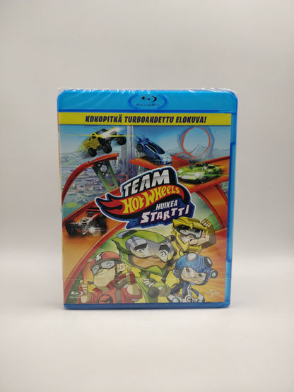 Team Hot Wheels: Huikea Startti / Team Hot Wheels: The Origin of Awesome! Blu-Ray (Alkuperäisissä muoveissa)