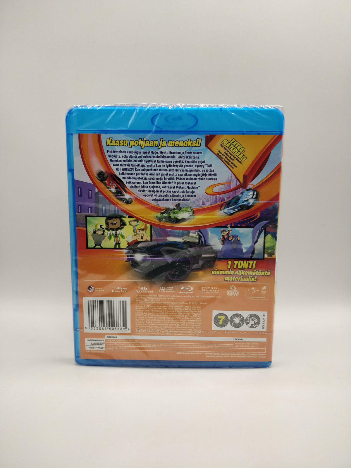 Team Hot Wheels: Huikea Startti / Team Hot Wheels: The Origin of Awesome! Blu-Ray (Alkuperäisissä muoveissa)