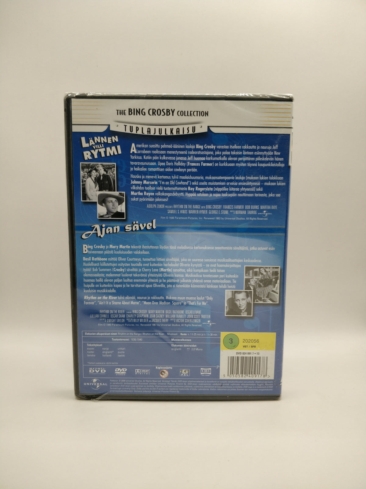 The Bing Crosby Collection: Ajan sävel & Lännen villi rytmi (Alkuperäisissä muoveissa)