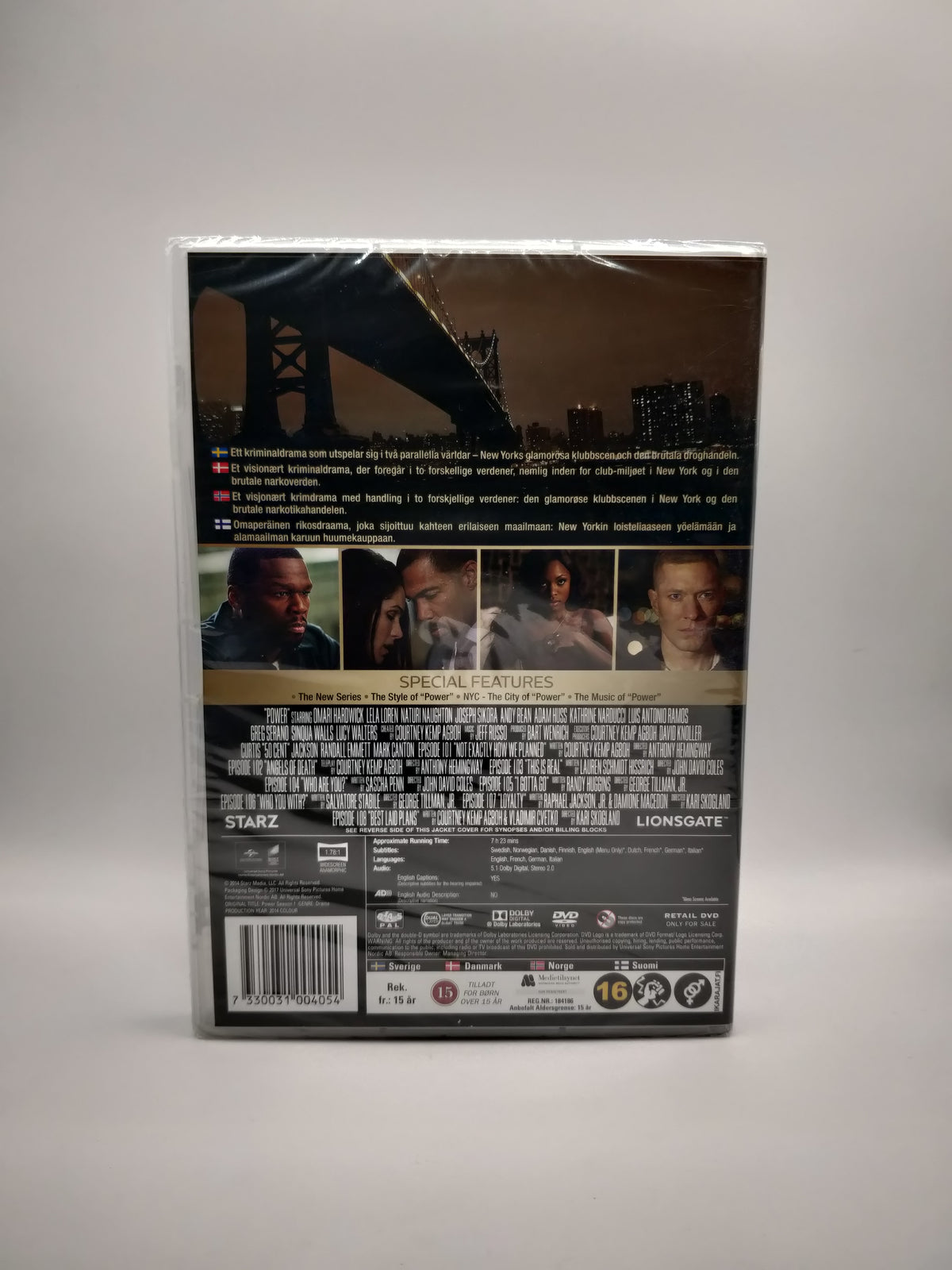 Power – Kausi 1 / Season 1 (Alkuperäisissä muoveissa)