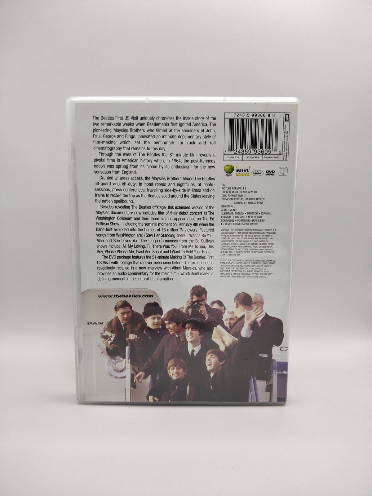 The Beatles - The First U.S. Visit (Second Hand)